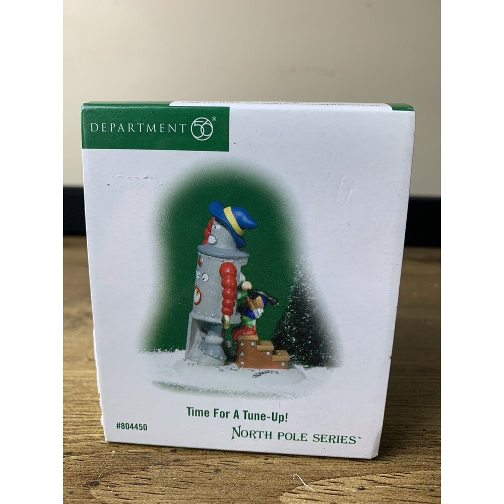 Department 56 Snow Village Time For A Tune Up Figure Christmas 804450